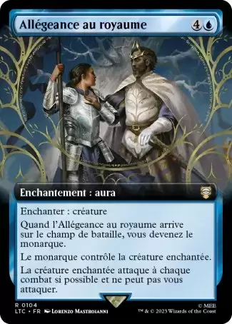 Lord of the Rings : Commander Decks - Allégeance au royaume
