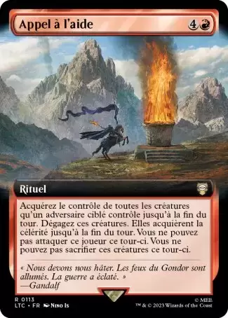 Lord of the Rings : Commander Decks - Appel à l\'aide