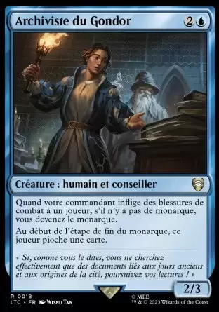 Lord of the Rings : Commander Decks - Archiviste du Gondor