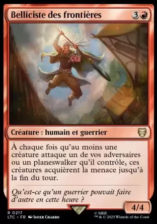 Lord of the Rings : Commander Decks - Belliciste des frontières