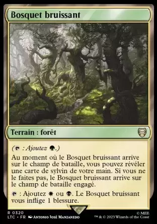 Lord of the Rings : Commander Decks - Bosquet bruissant