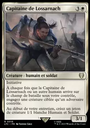 Lord of the Rings : Commander Decks - Capitaine de Lossarnach