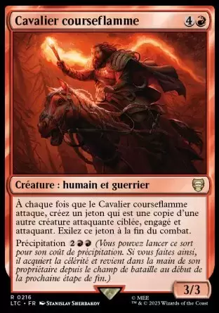 Lord of the Rings : Commander Decks - Cavalier courseflamme