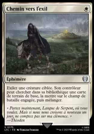 Lord of the Rings : Commander Decks - Chemin vers l\'exil