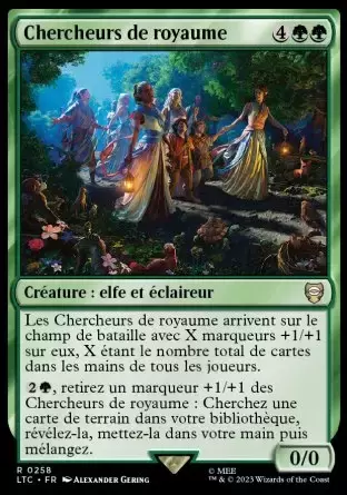 Lord of the Rings : Commander Decks - Chercheurs de royaume