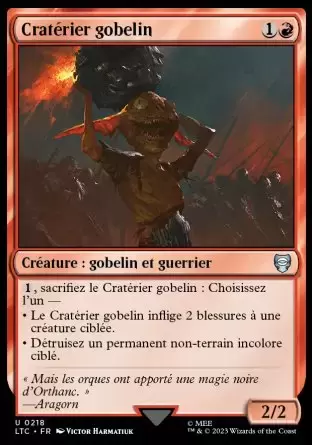 Lord of the Rings : Commander Decks - Cratérier gobelin
