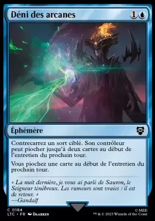 Lord of the Rings : Commander Decks - Déni des arcanes