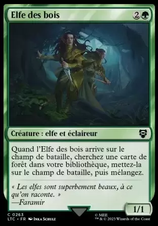 Lord of the Rings : Commander Decks - Elfe des bois
