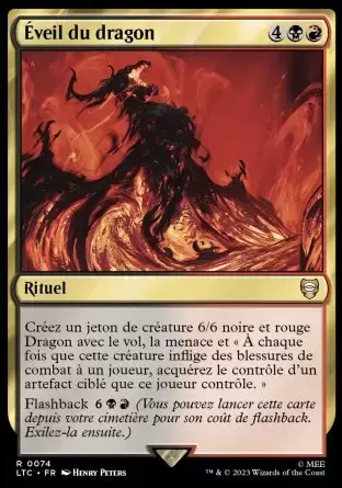 Lord of the Rings : Commander Decks - Éveil du dragon