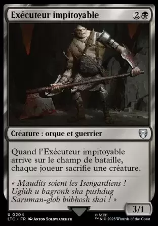Lord of the Rings : Commander Decks - Exécuteur impitoyable