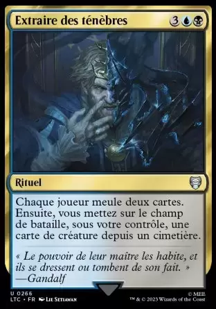 Lord of the Rings : Commander Decks - Extraire des ténèbres
