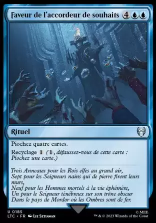 Lord of the Rings : Commander Decks - Faveur de l\'accordeur de souhaits