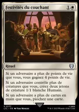 Lord of the Rings : Commander Decks - Festivités du couchant