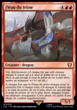 Lord of the Rings : Commander Decks - Fléau du trône