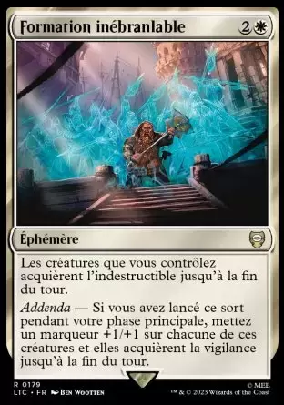 Lord of the Rings : Commander Decks - Formation inébranlable