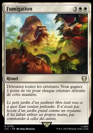 Lord of the Rings : Commander Decks - Fumigation