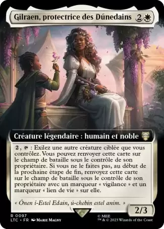 Lord of the Rings : Commander Decks - Gilraen, protectrice des Dúnedains