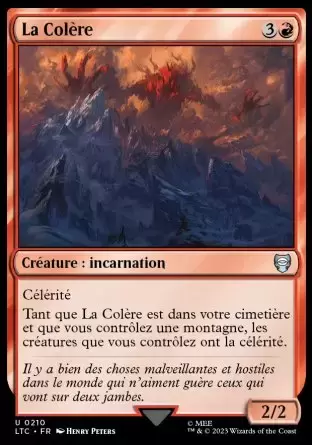 Lord of the Rings : Commander Decks - La Colère