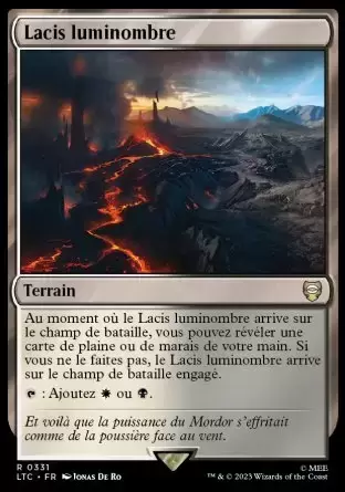 Lord of the Rings : Commander Decks - Lacis luminombre