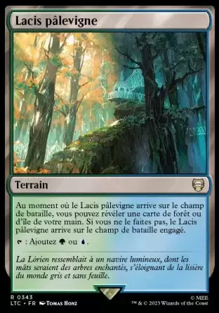Lord of the Rings : Commander Decks - Lacis pâlevigne