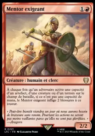 Lord of the Rings : Commander Decks - Mentor exigeant