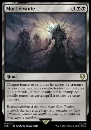 Lord of the Rings : Commander Decks - Mort vivante