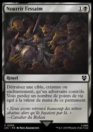 Lord of the Rings : Commander Decks - Nourrir l\'essaim