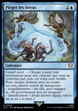 Lord of the Rings : Commander Decks - Piéger les intrus