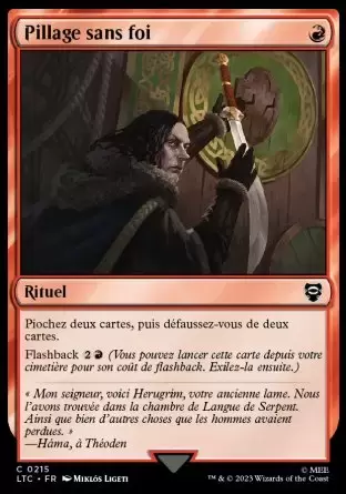 Lord of the Rings : Commander Decks - Pillage sans foi