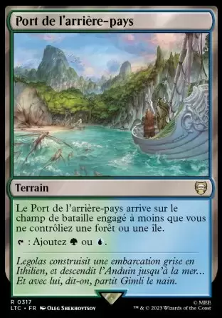 Lord of the Rings : Commander Decks - Port de l\'arrière-pays