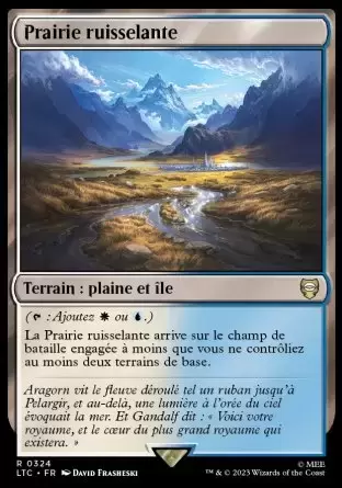Lord of the Rings : Commander Decks - Prairie ruisselante