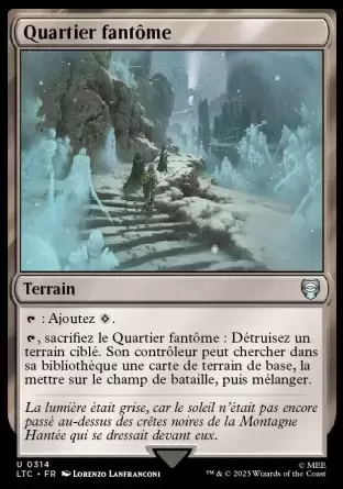 Lord of the Rings : Commander Decks - Quartier fantôme