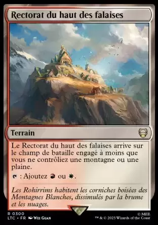 Lord of the Rings : Commander Decks - Rectorat du haut des falaises