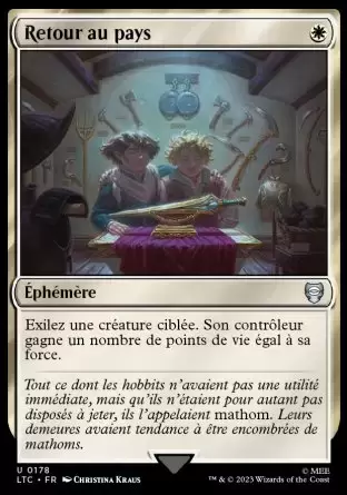 Lord of the Rings : Commander Decks - Retour au pays