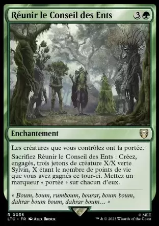 Lord of the Rings : Commander Decks - Réunir le Conseil des Ents