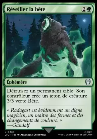 Lord of the Rings : Commander Decks - Réveiller la bête