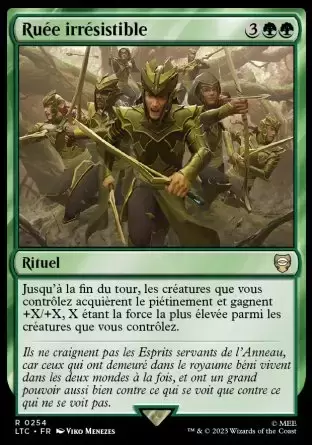 Lord of the Rings : Commander Decks - Ruée irrésistible