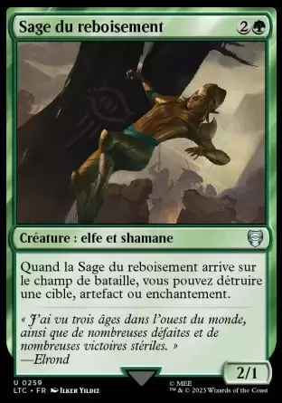Lord of the Rings : Commander Decks - Sage du reboisement