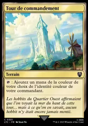 Lord of the Rings : Commander Decks - Tour de commandement