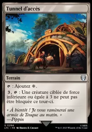 Lord of the Rings : Commander Decks - Tunnel d\'accès
