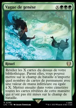 Lord of the Rings : Commander Decks - Vague de genèse