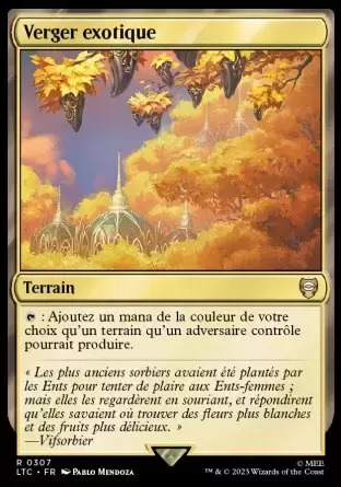 Lord of the Rings : Commander Decks - Verger exotique