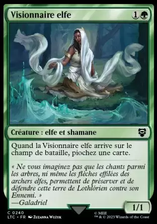 Lord of the Rings : Commander Decks - Visionnaire elfe