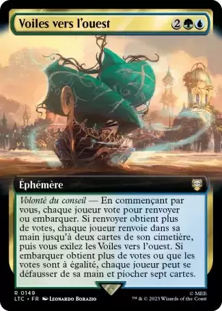 Lord of the Rings : Commander Decks - Voiles vers l\'ouest