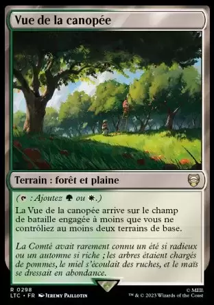 Lord of the Rings : Commander Decks - Vue de la canopée