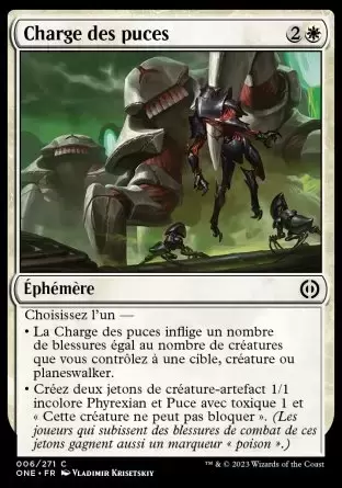 Tous Phyrexians - Charge des puces