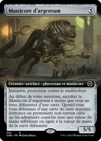 Tous Phyrexians - Masticore d\'argentum