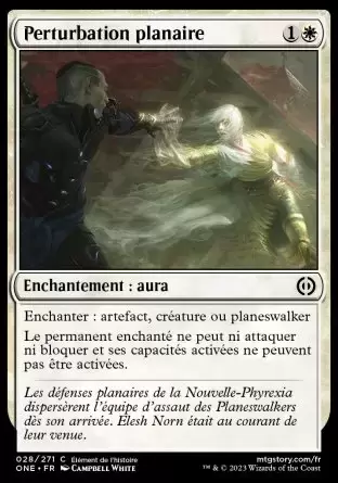 Tous Phyrexians - Perturbation planaire