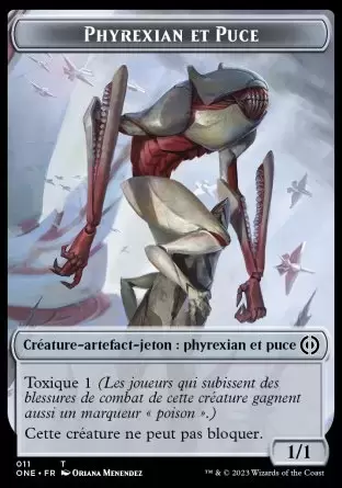Tous Phyrexians - Phyrexian et Puce