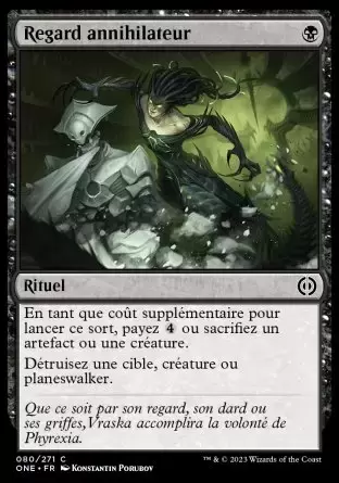 Tous Phyrexians - Regard annihilateur